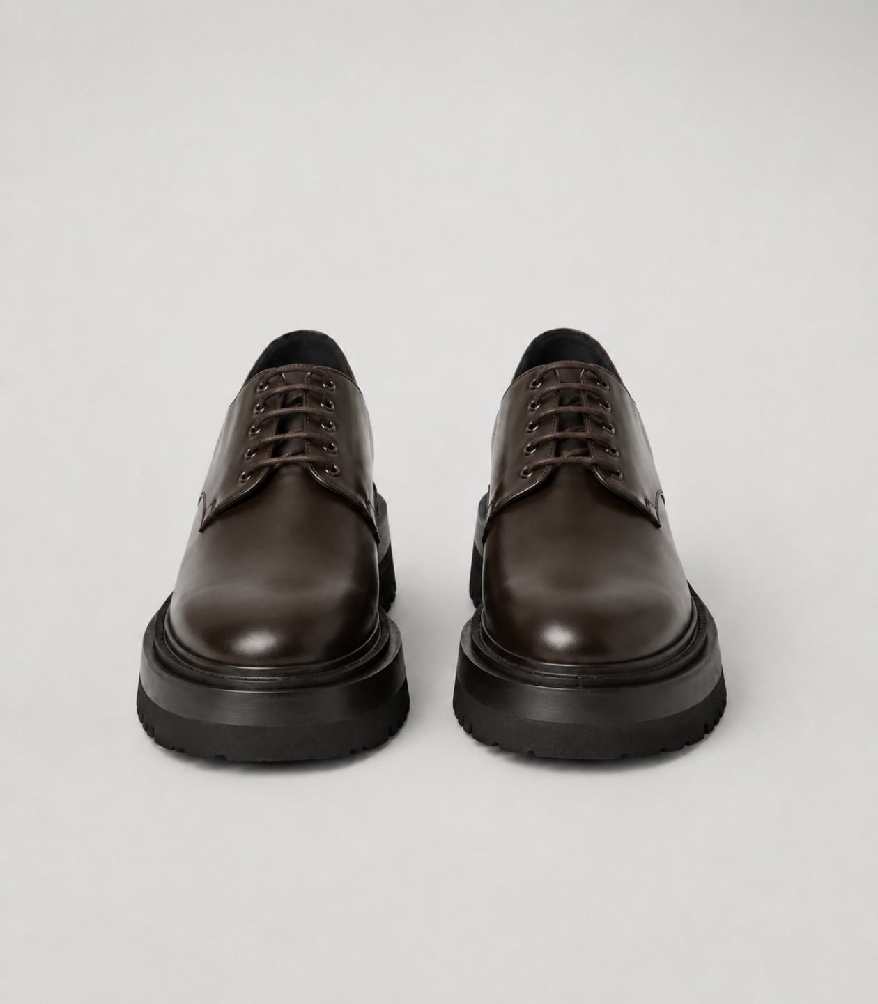 FL Derby Oxford — Dark Brown